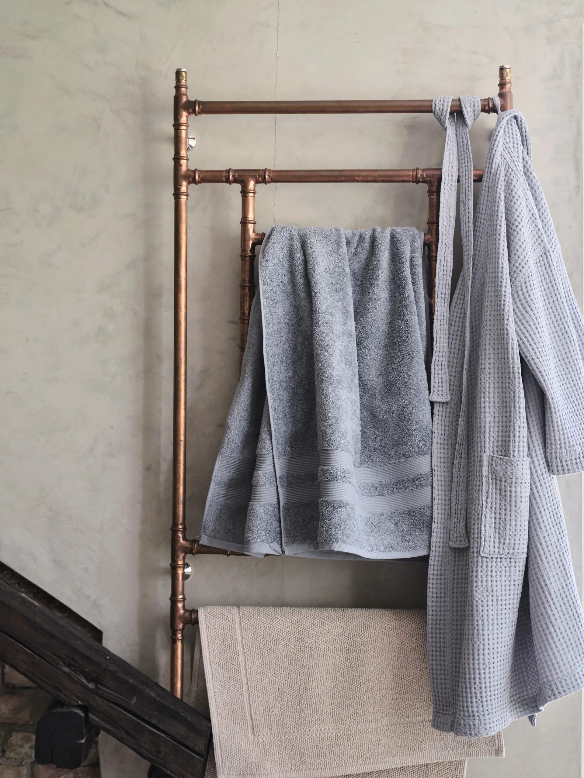 Fontana Handtuch EKO, Hellblau, 30 x 50cm Mille Notti