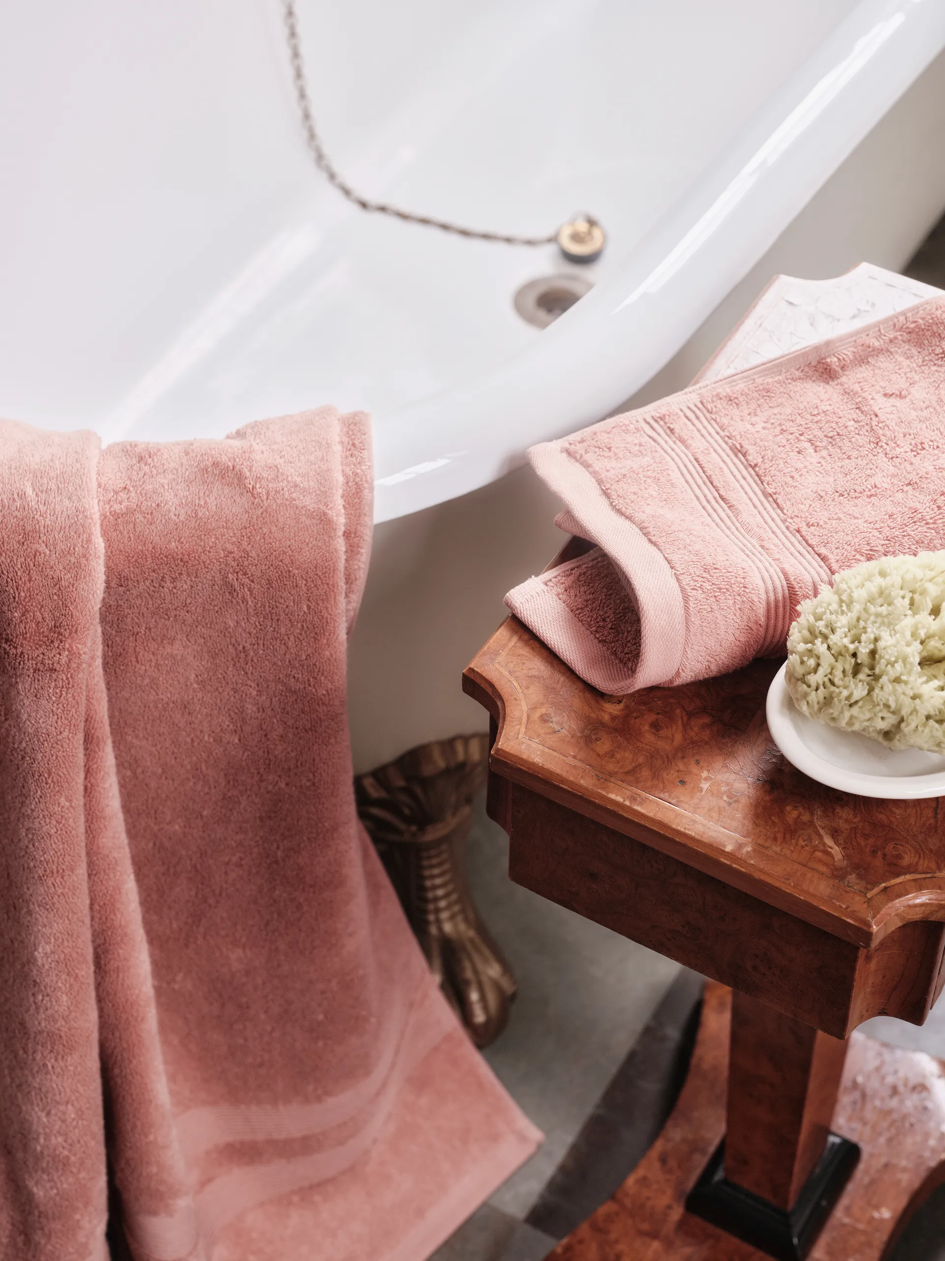 Fontana Handtuch EKO, Rosa, 70 x 140cm Mille Notti