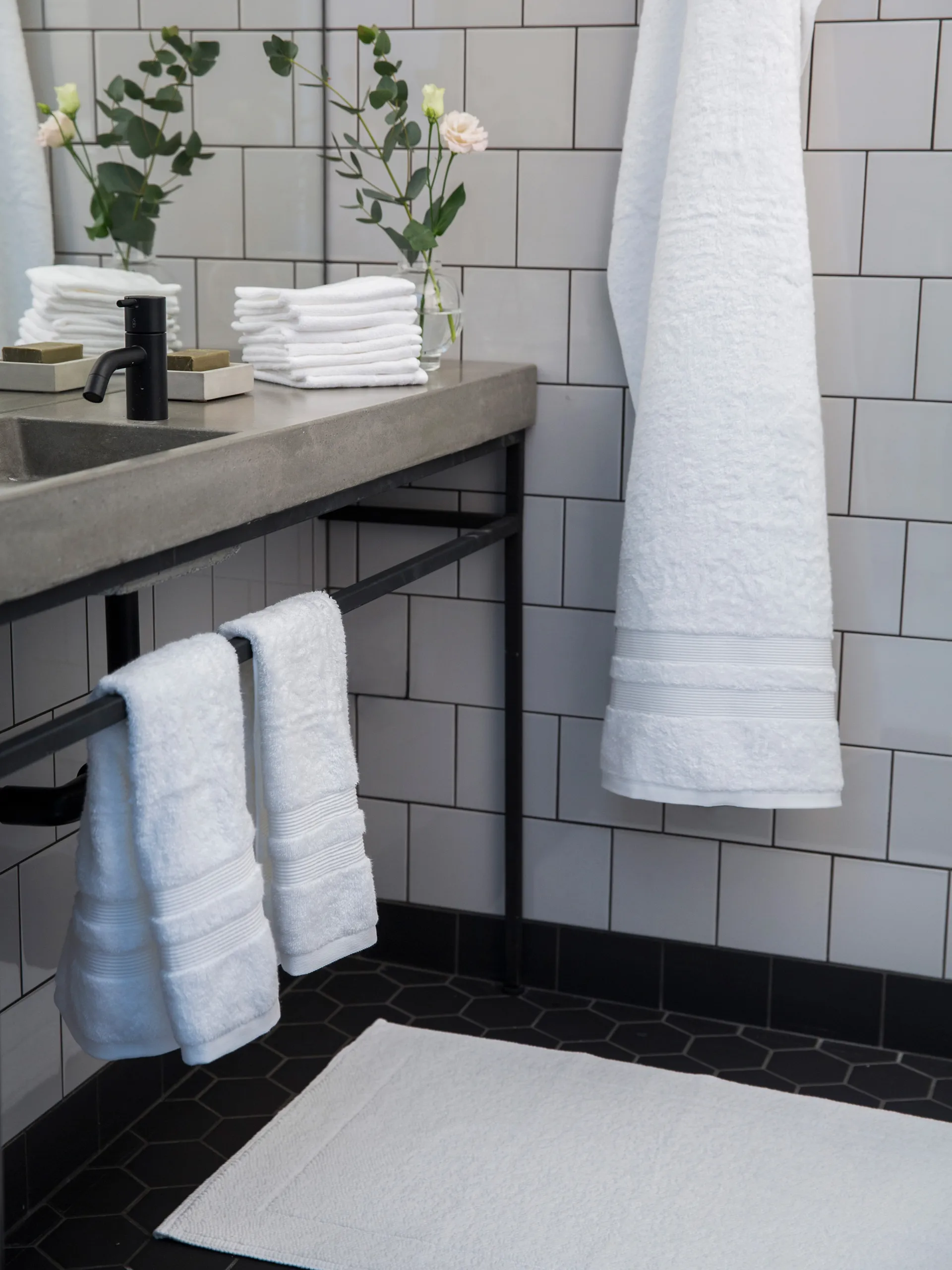 Fontana Handtuch EKO, Weiß, 70 x 140cm Mille Notti