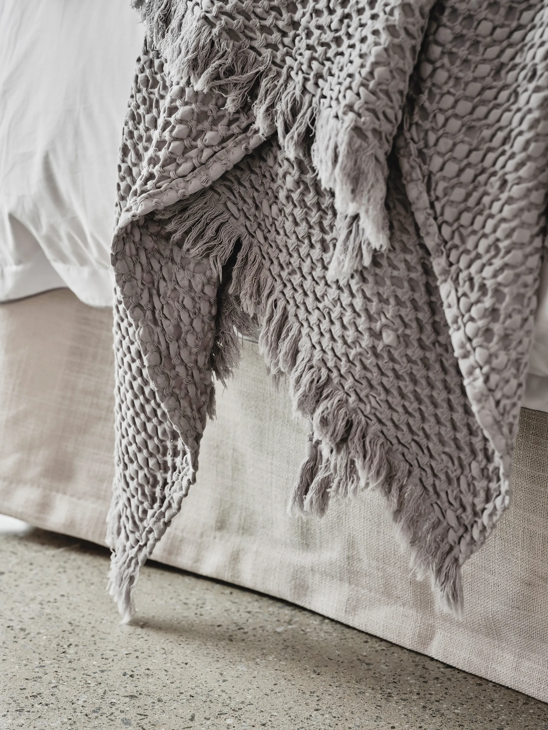 Mare Decke, Grau, 150 x 220cm Mille Notti