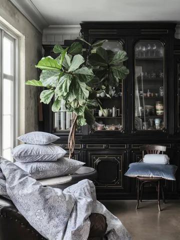 Morris & Co. Marigold Bettbezug - Blau, 220x220 cm - Mille Notti