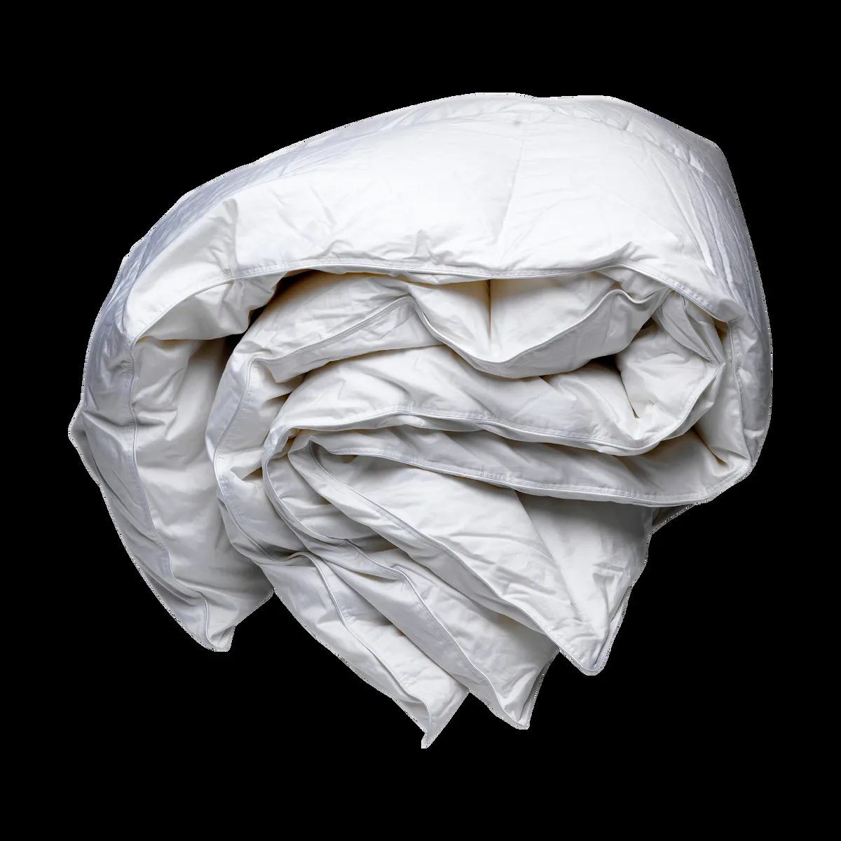 Mille Notti Natura Daunendecke Weiß, 220 x 220cm, Warm