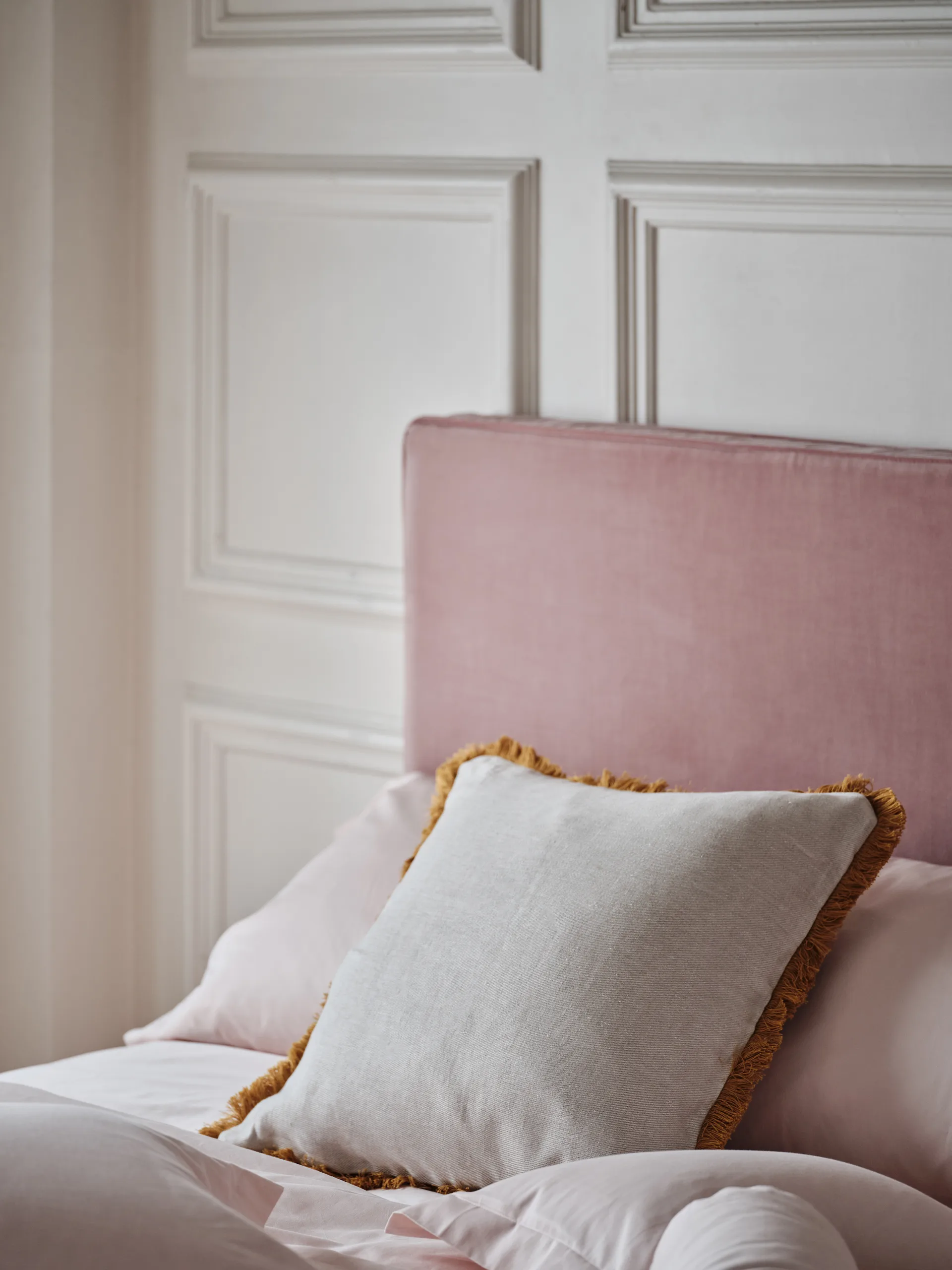 Pienza Kissenbezug, Beige-gelb, 40x80cm Mille Notti