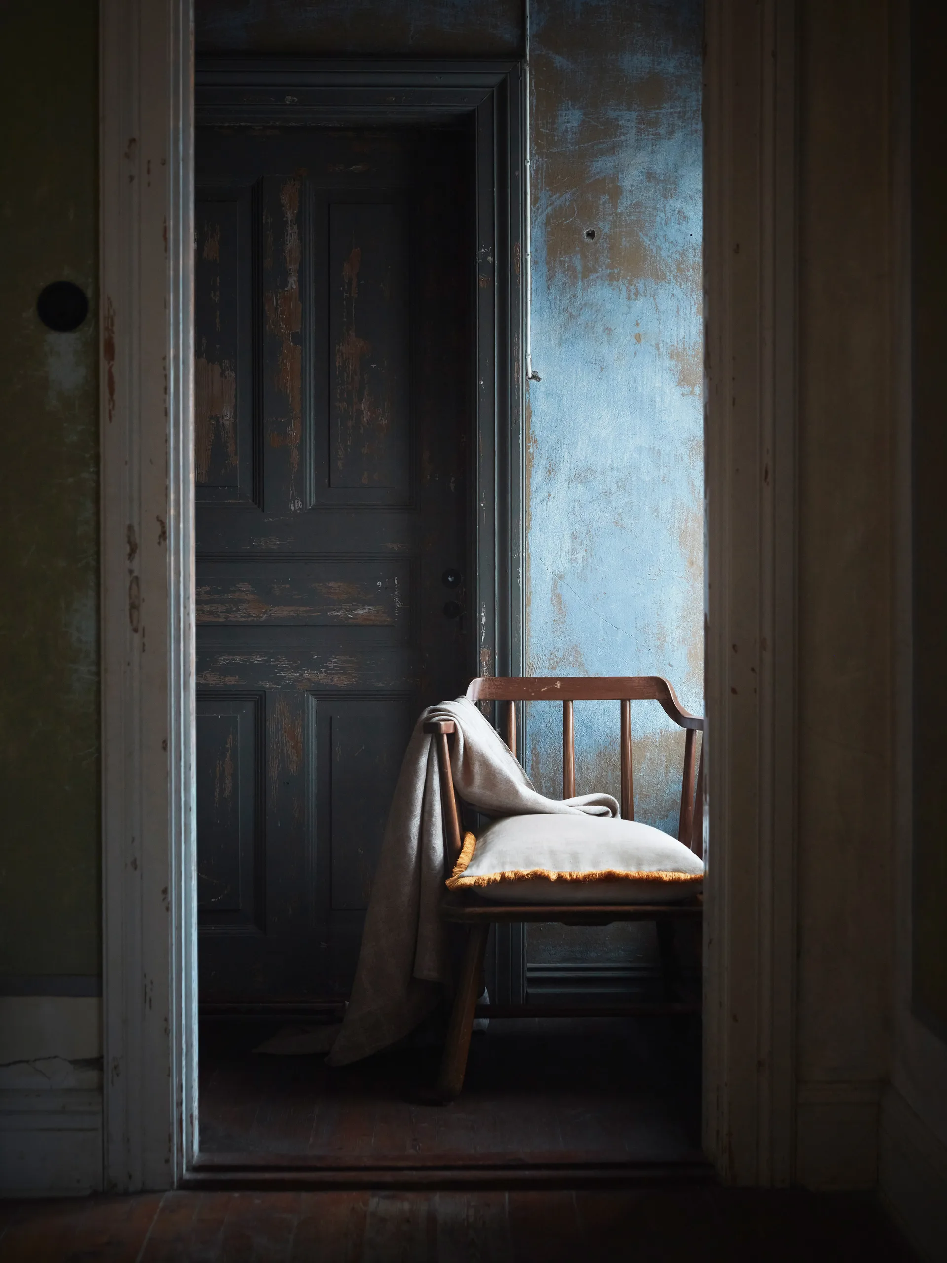 Pienza Kissenbezug, Beige-gelb, 50x50cm Mille Notti