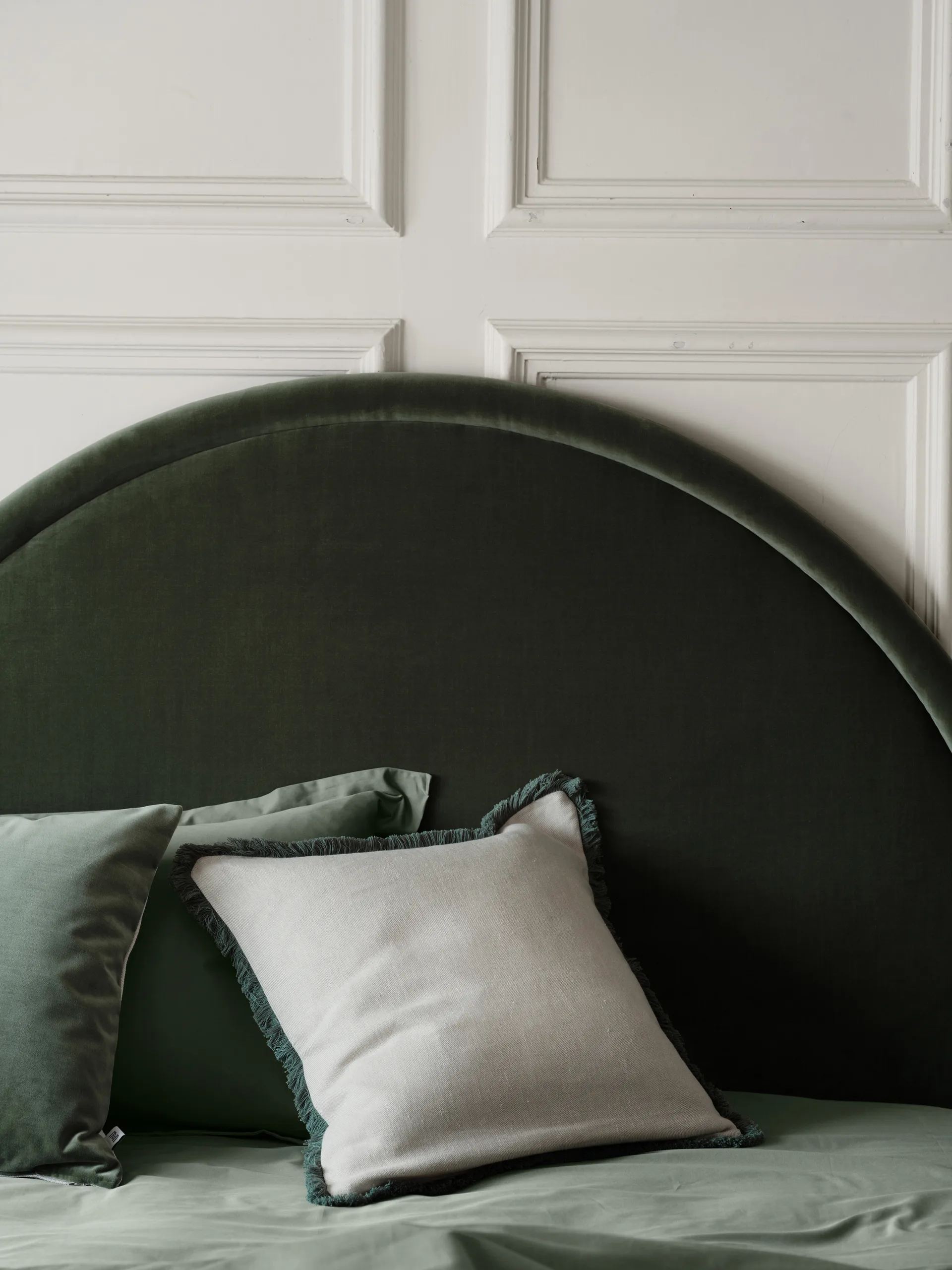 Pienza Kissenbezug, Beige-grün, 50x50cm Mille Notti