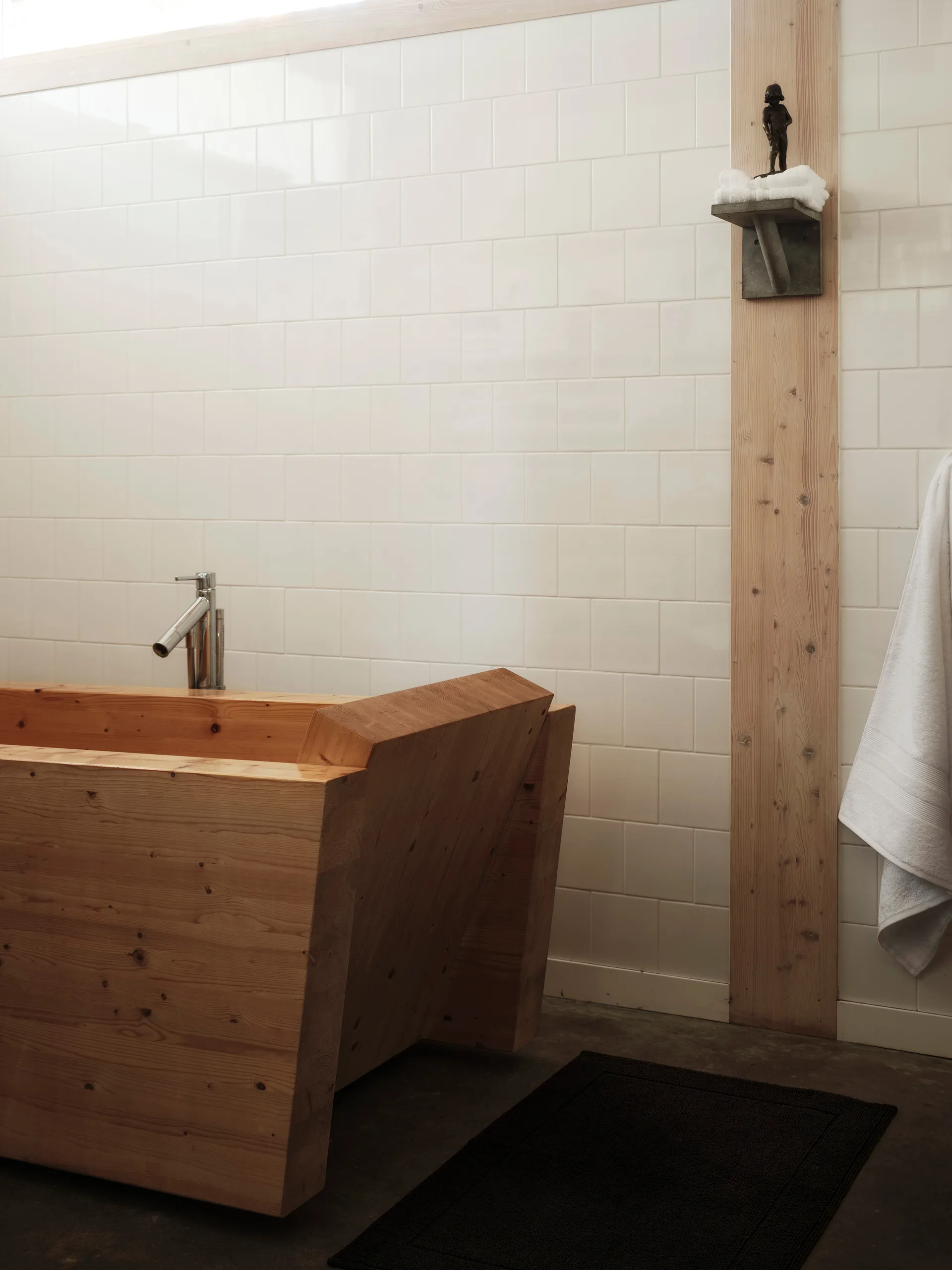 Portofino Badezimmerteppich, Antracit, 60 x 90cm Mille Notti