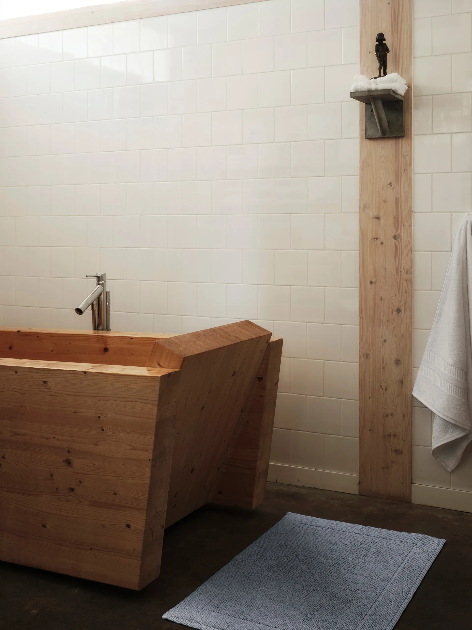 Portofino Badezimmerteppich, Hellblau, 60 x 90cm Mille Notti