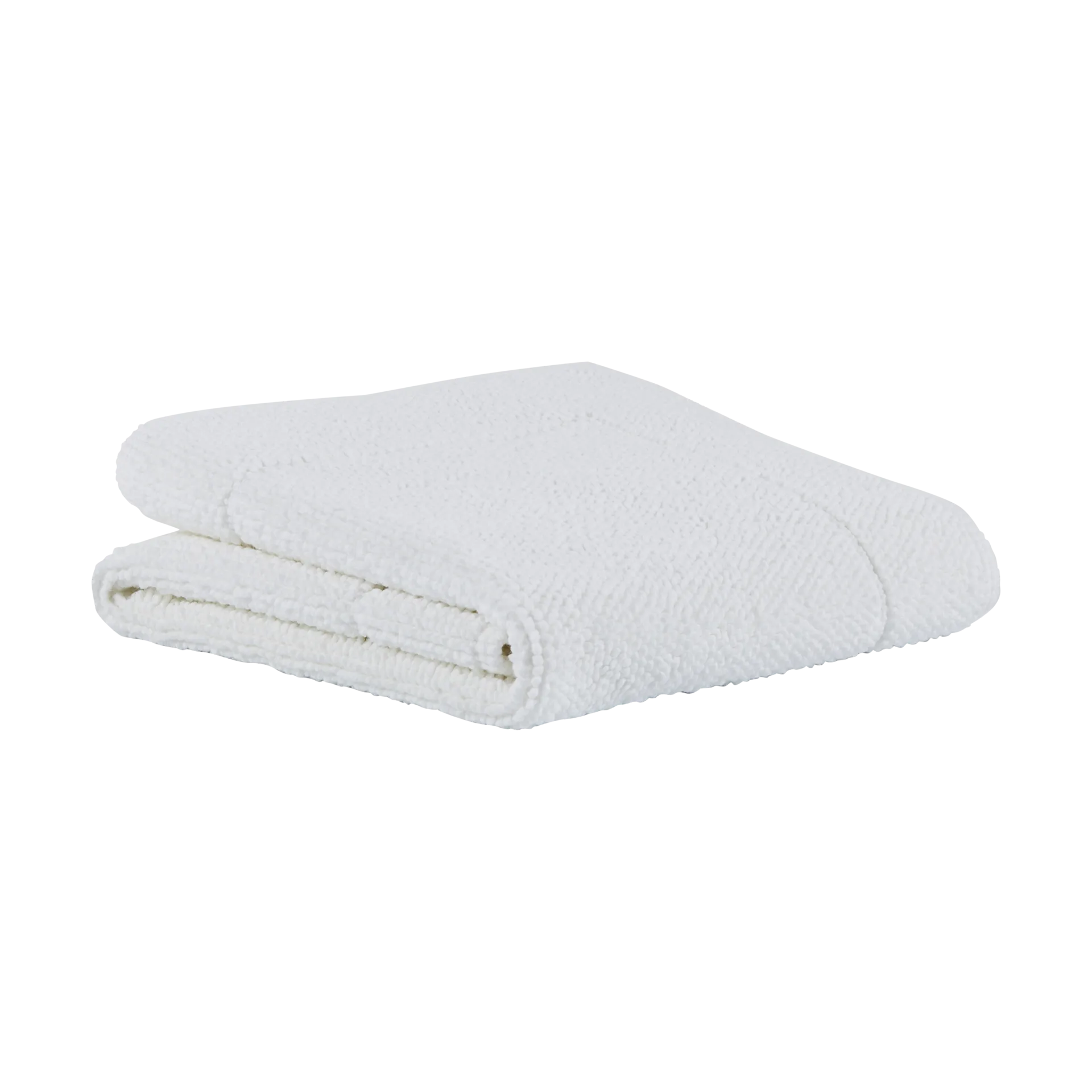 Portofino Badezimmerteppich, Weiß, 60 x 90cm Mille Notti