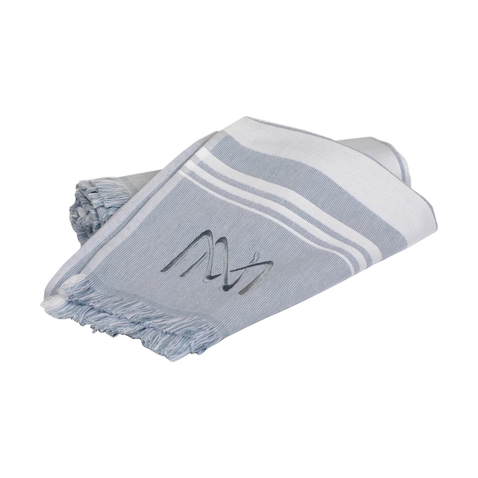 Rapallo Strandbadelaken EKO, Hellblau, 100 x 180cm Mille Notti