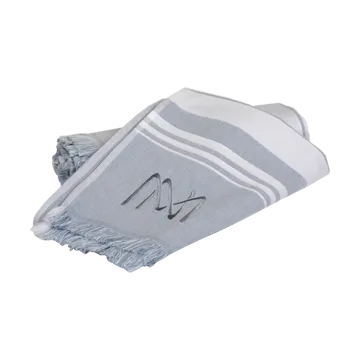 Rapallo Strandbadelaken EKO - Hellblau, 100 x 180cm - Mille Notti