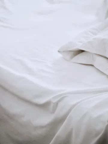 Satina Bettbezug EKO - Weiß, 155 x 220cm - Mille Notti