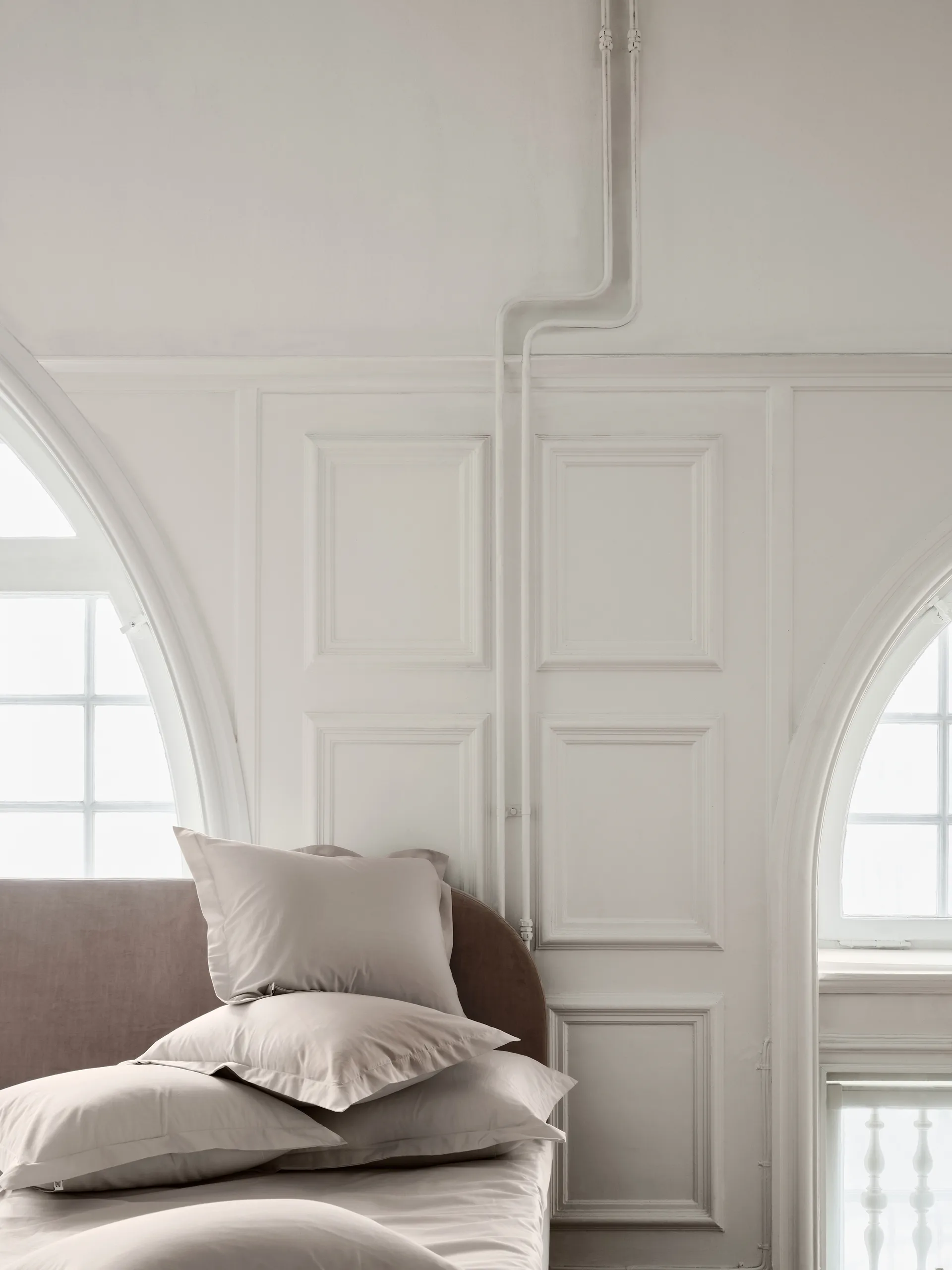 Satina Kissenbezug, Beige, 80 x 80cm Mille Notti