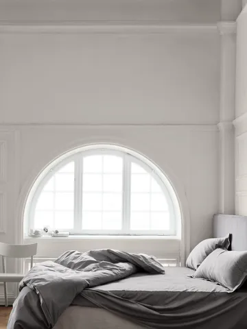 Satina Kissenbezug - Grau, 40 x 80cm - Mille Notti