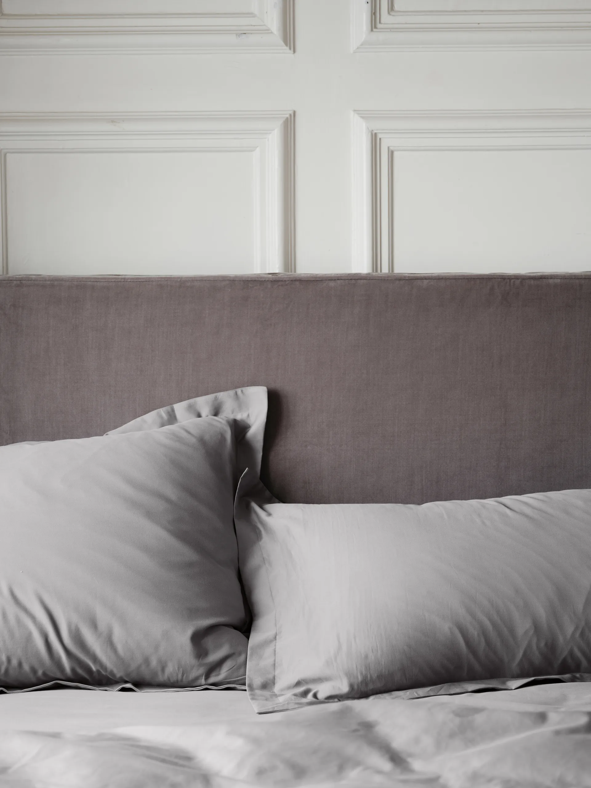 Satina Kissenbezug, Grau, 80 x 80cm Mille Notti