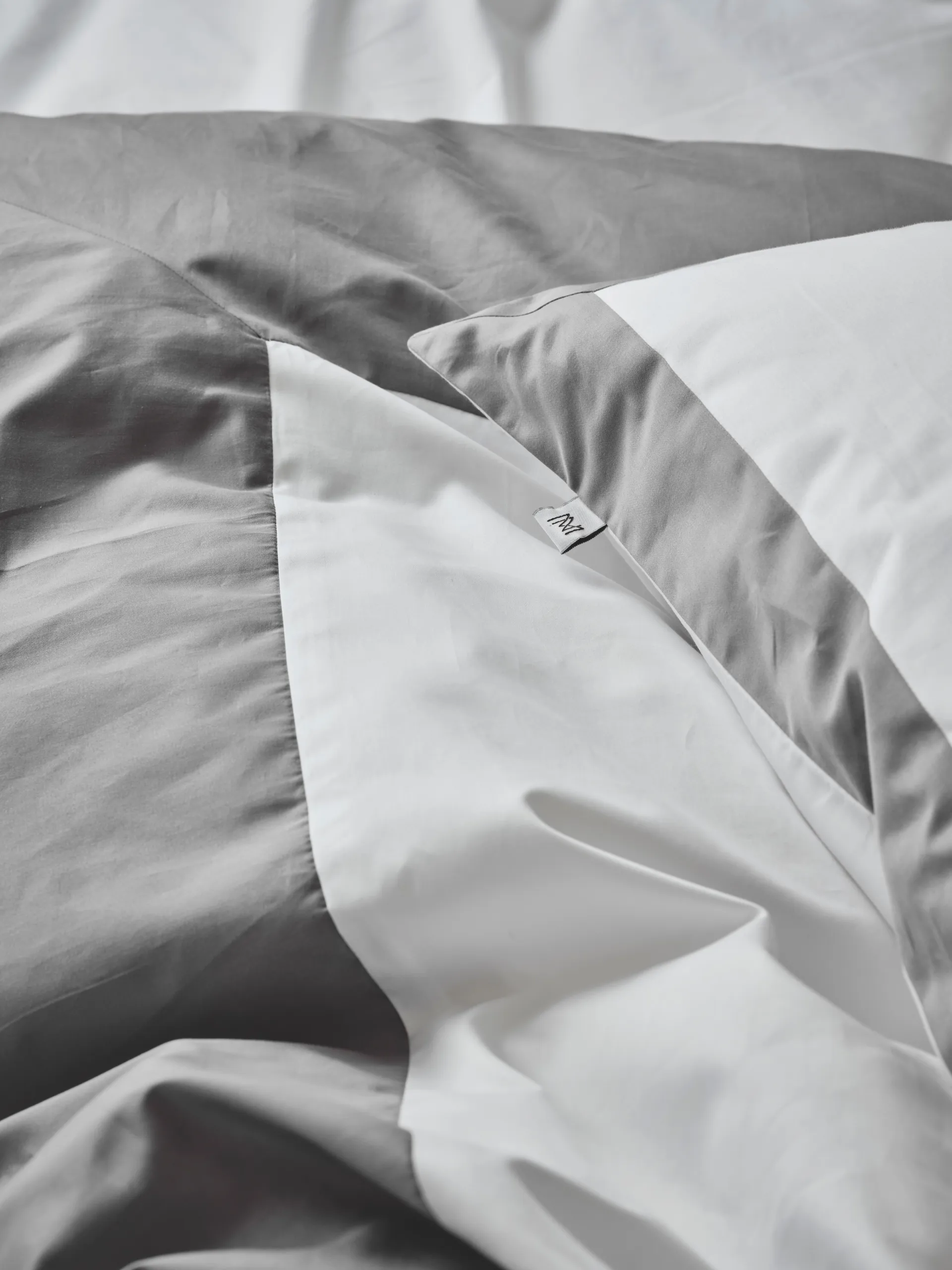 Sobrio Bettbezug, Grau, 155 x 220cm Mille Notti