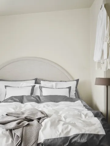 Sobrio Bettbezug - Grau, 155 x 220cm - Mille Notti