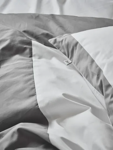 Sobrio Bettbezug - Grau, 200 x 200cm - Mille Notti