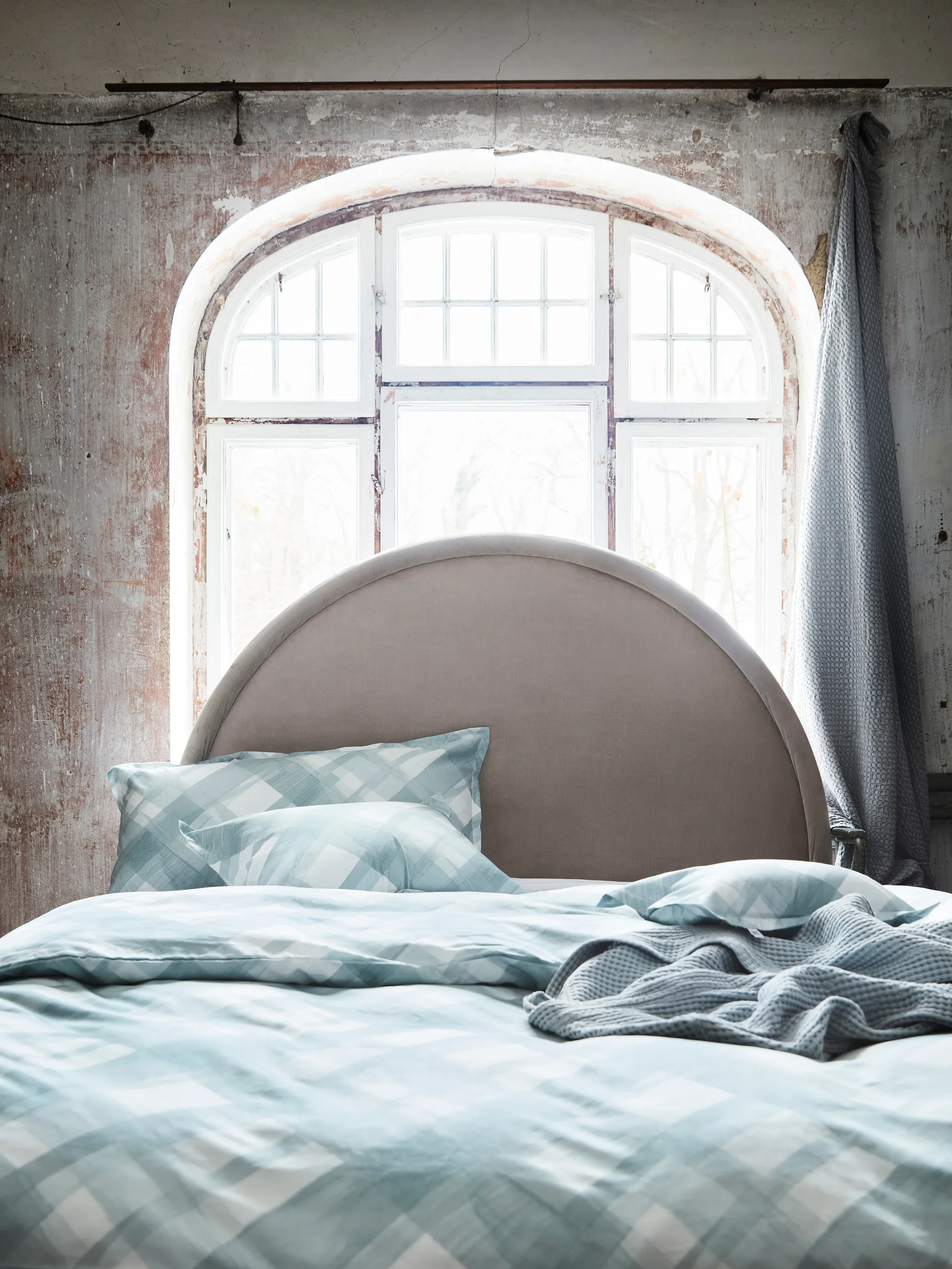 Spazzola Deckenbezug, Aqua, 220x220cm Mille Notti