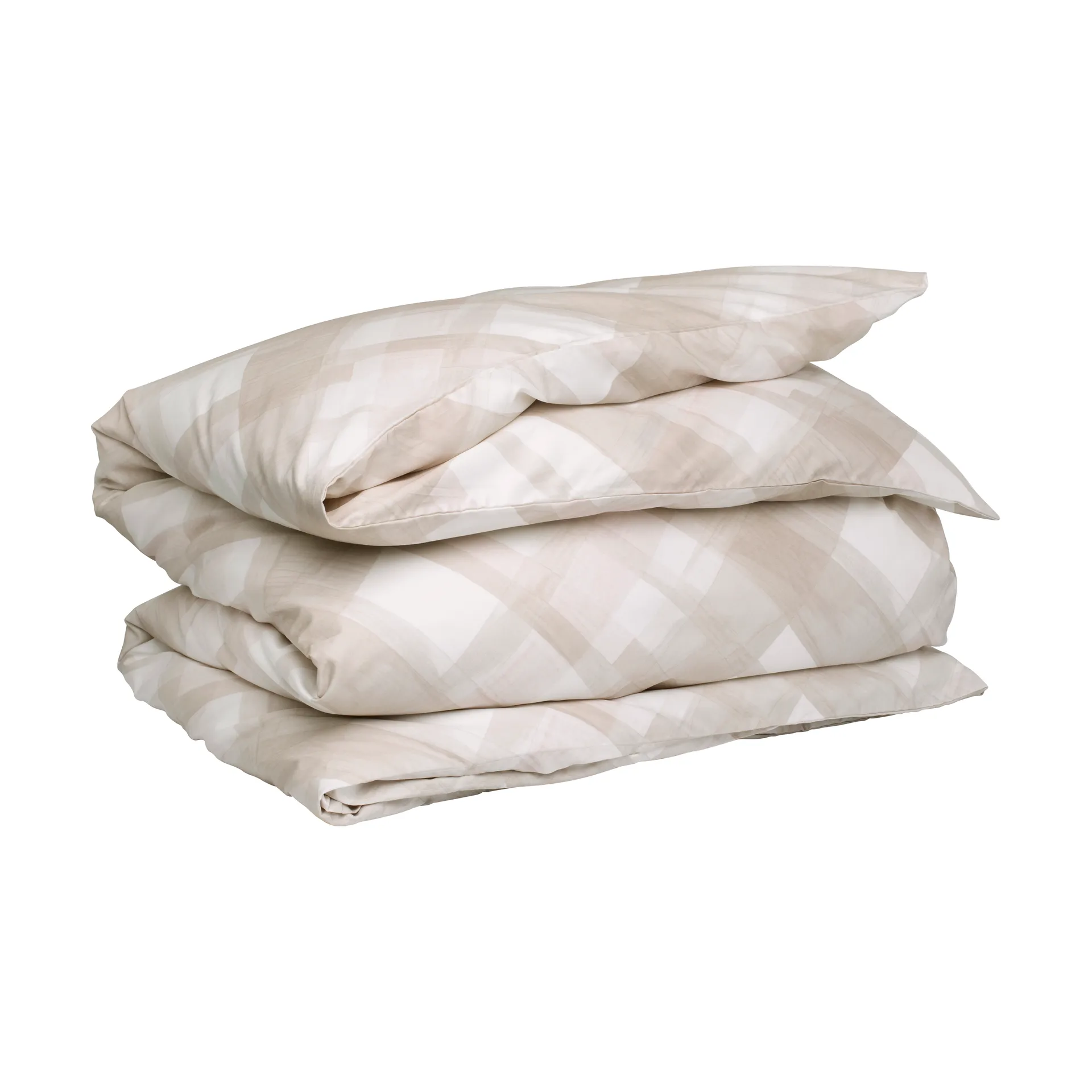 Spazzola Deckenbezug, Beige, 220x220cm Mille Notti