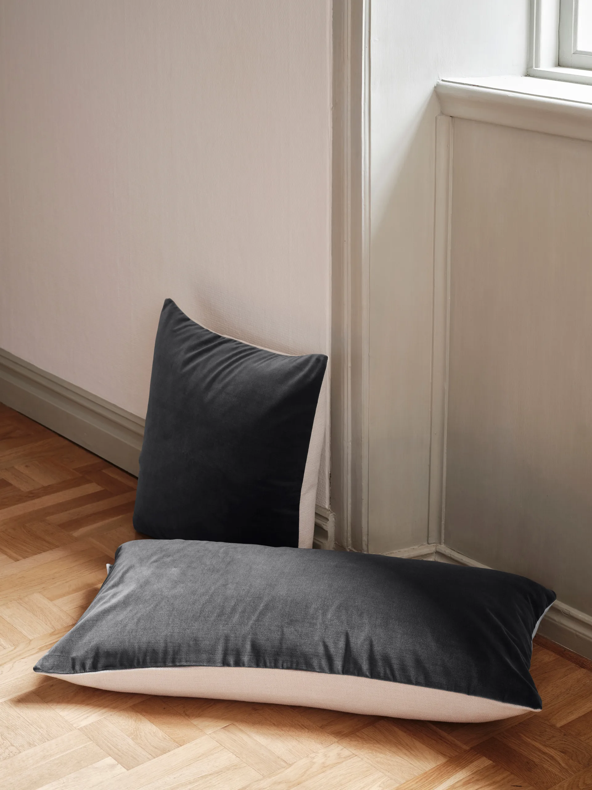 Verona Kissenbezug, Dunkelgrau, 50 x 50cm Mille Notti