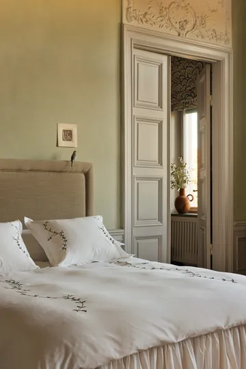 Vivace Bettbezug - Grün, 220x220 cm - Mille Notti