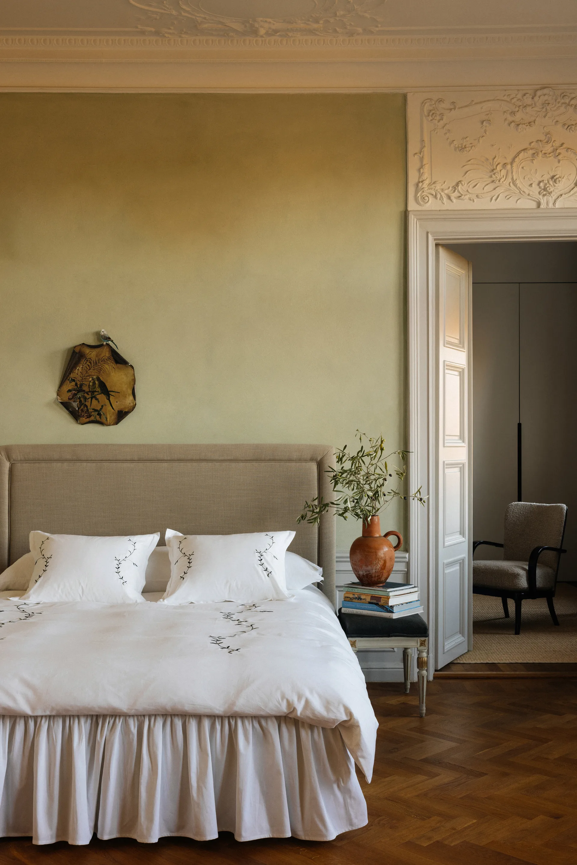 Vivace Bettbezug, Grün, 220x220 cm Mille Notti