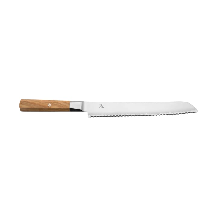 Koya 4000FC Brotmesser 23 cm - Damaskus-braun Pakkaholz - Miyabi