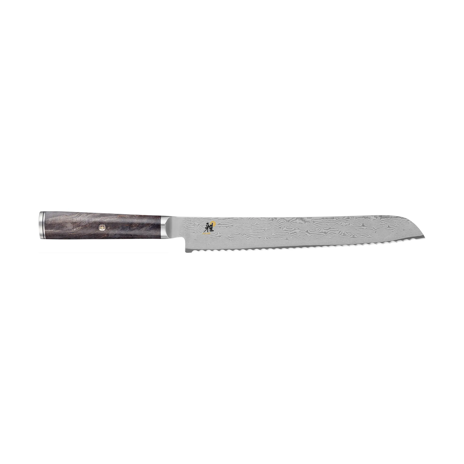 Miyabi Black 5000MCD 67 Brotmesser 23 cm, Damaskus-schwarz Ahorn Miyabi