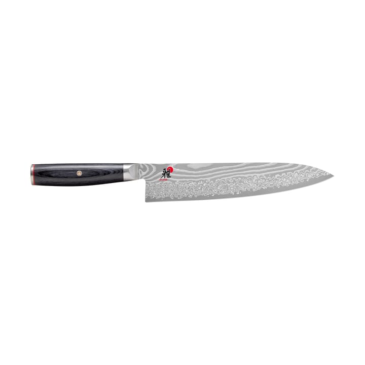 Raw 5000FCD Küchenmesser Gyutoh 24 cm - Damaskus-schwarz - Miyabi