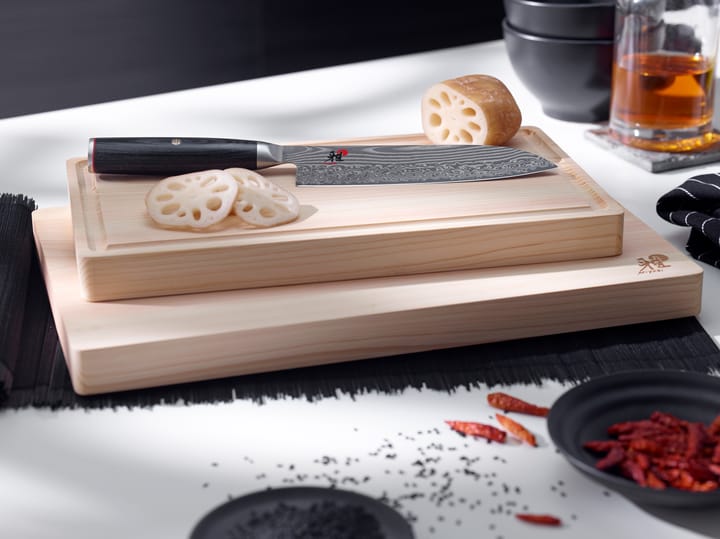 Raw 5000FCD Küchenmesser Gyutoh 24 cm, Damaskus-schwarz Miyabi