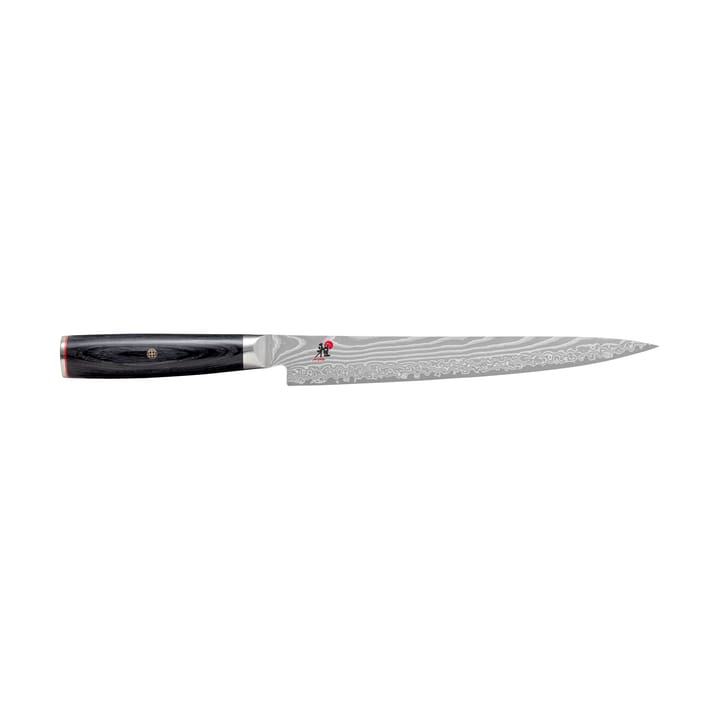 Raw 5000FCD Sujihiki Filetiermesser 24 cm - Damaskus-schwarz - Miyabi