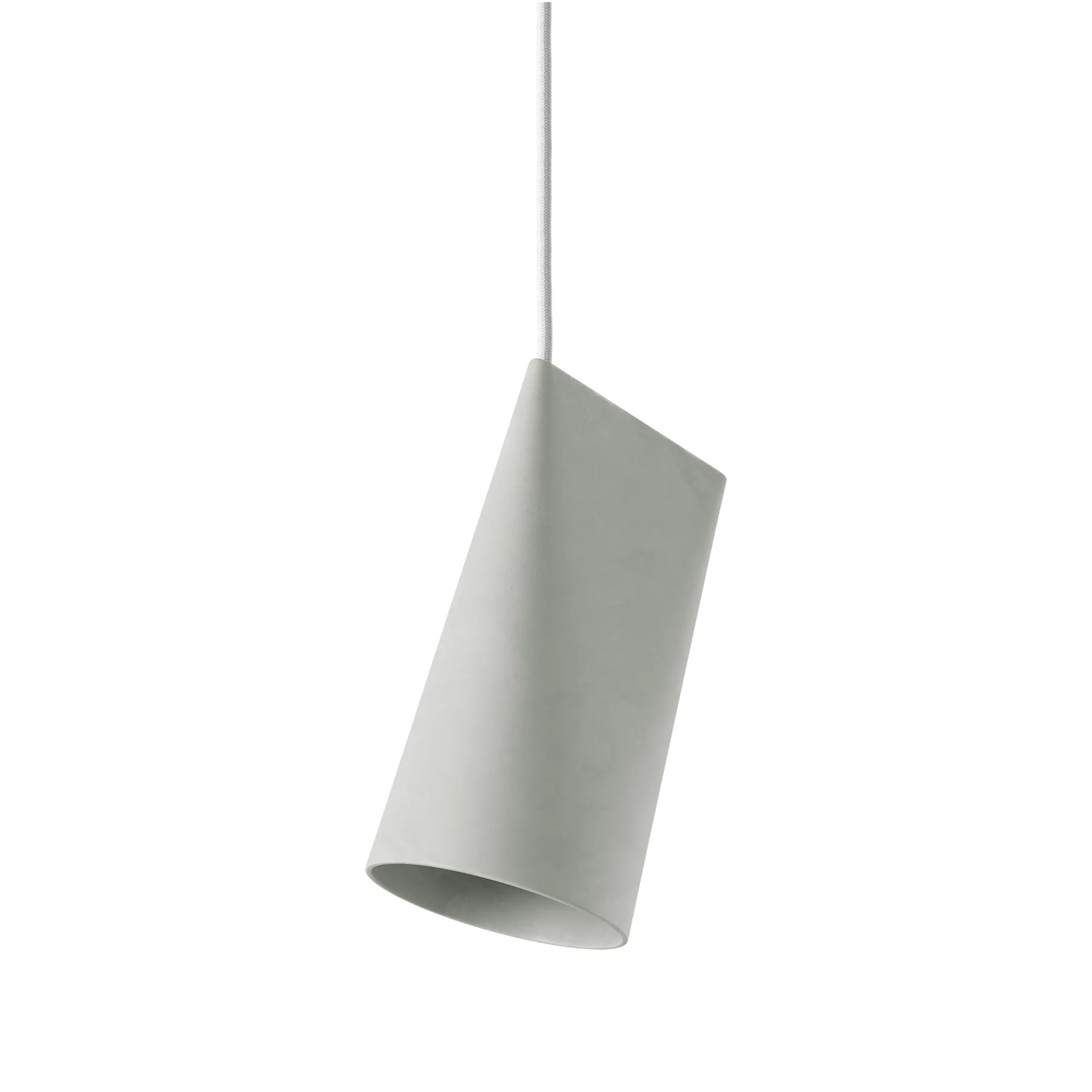 Deckenleuchte Keramik 11,2 x 22 cm, Light Grey MOEBE