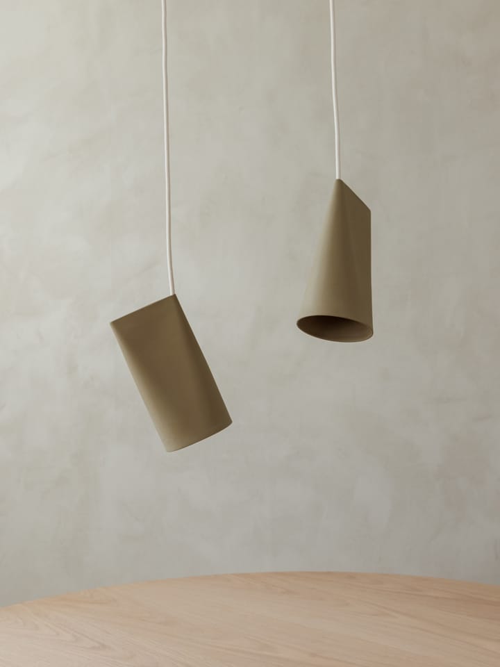 Deckenleuchte Keramik 11,2 x 22 cm, Olive MOEBE