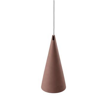 Deckenleuchte Keramik 11,2 x 22 cm - Terra Cotta, Wood - MOEBE