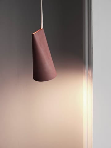 Deckenleuchte Keramik 11,2 x 22 cm - Terra Cotta, Wood - MOEBE