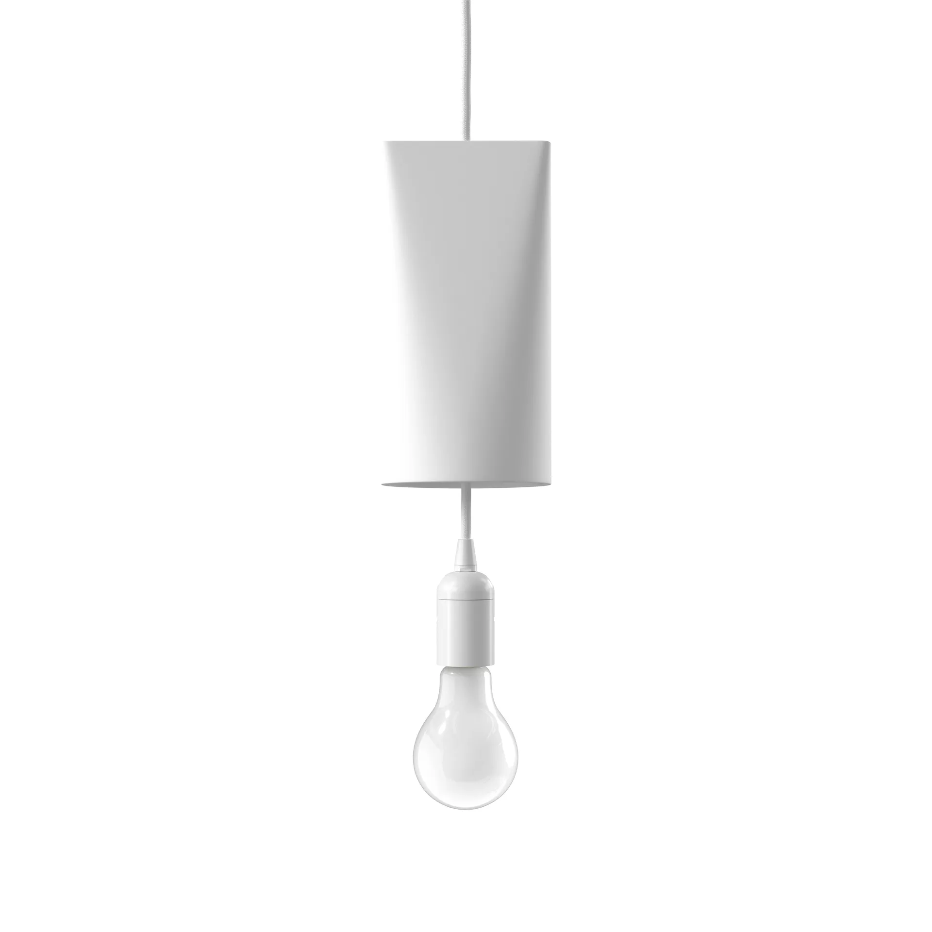 Deckenleuchte Keramik 11,2 x 22 cm, White MOEBE