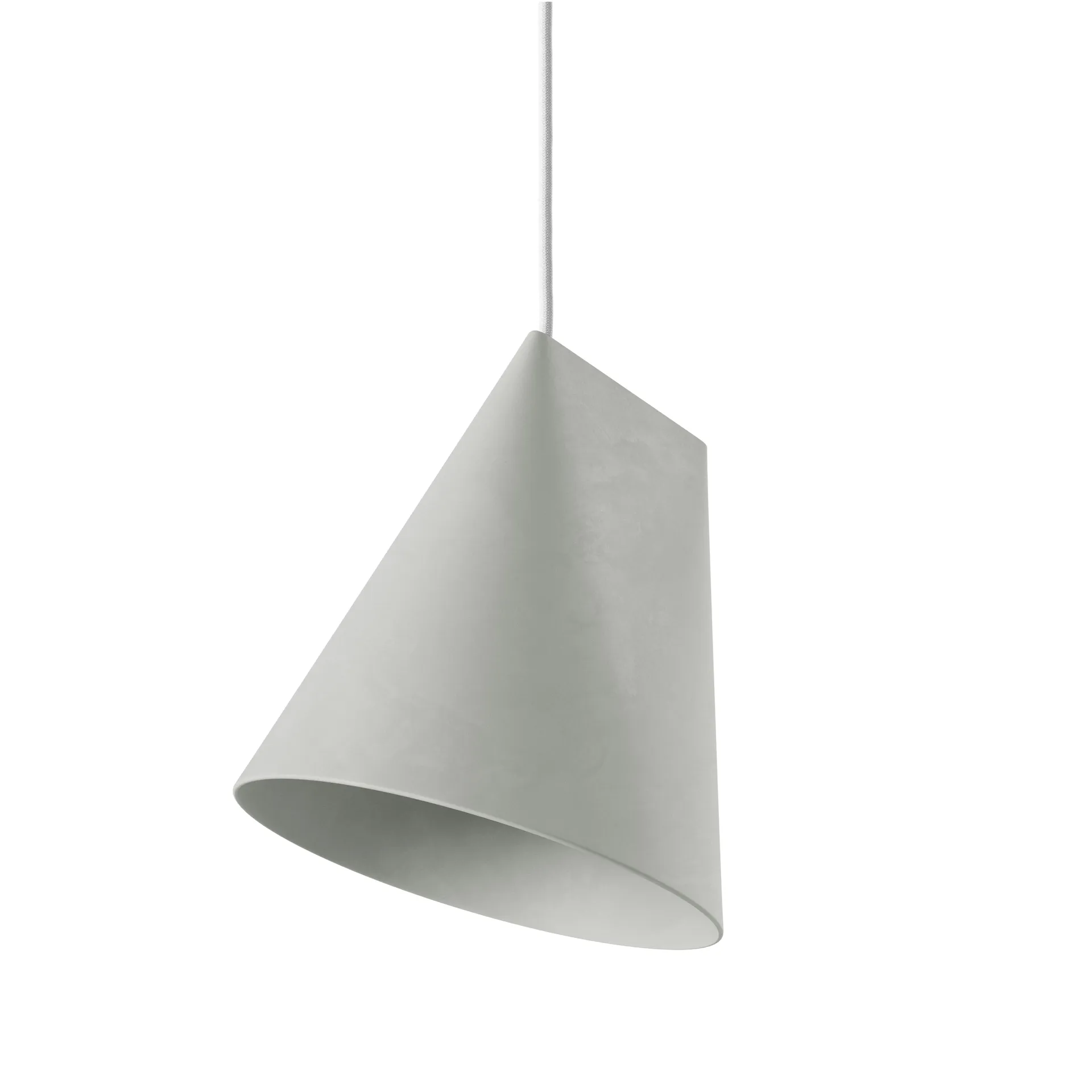 Deckenleuchte Keramik 23 x 23,5 cm, Light Grey MOEBE