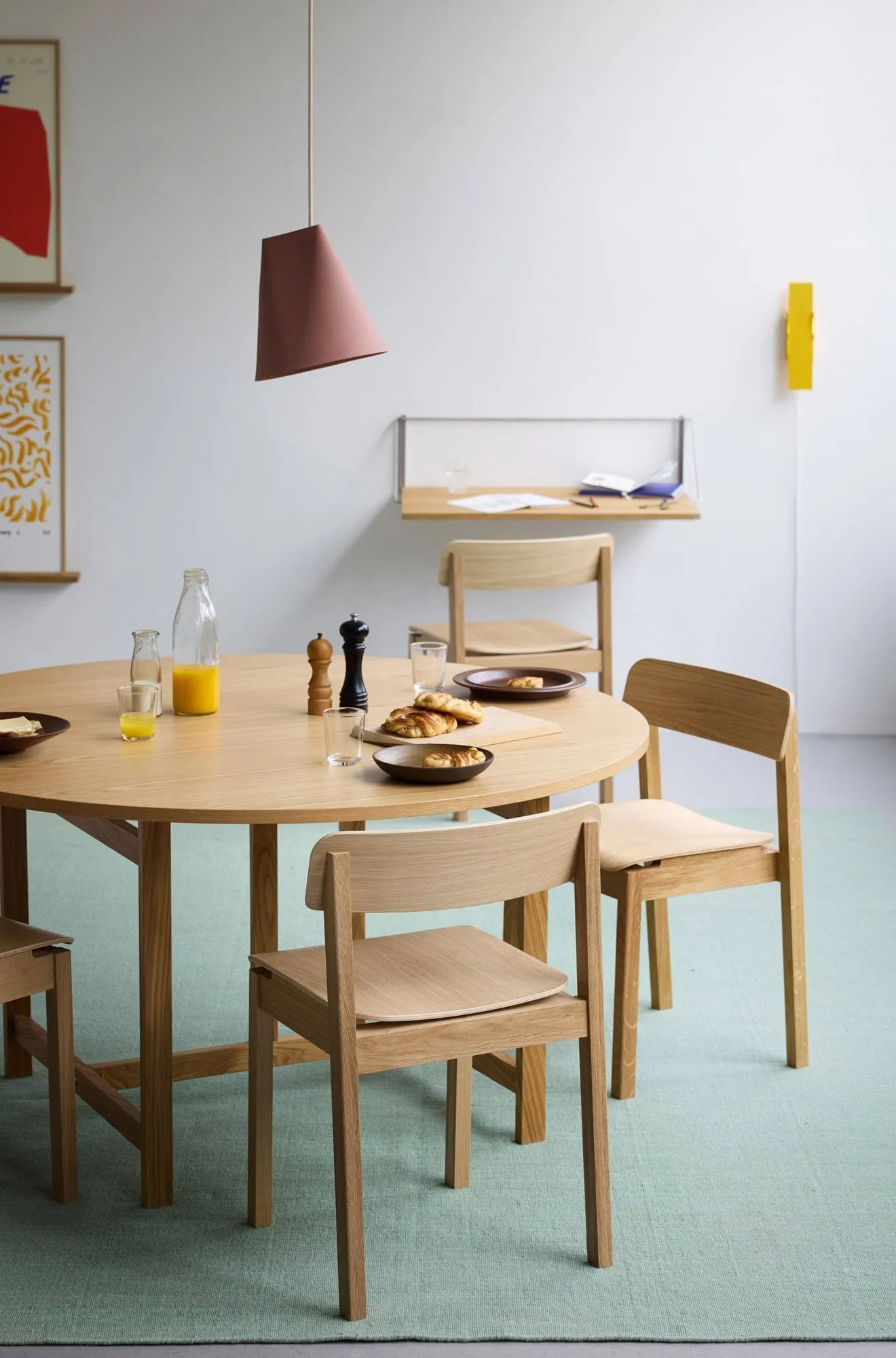 Everyday Chair Stuhl, Lackierte Eiche MOEBE