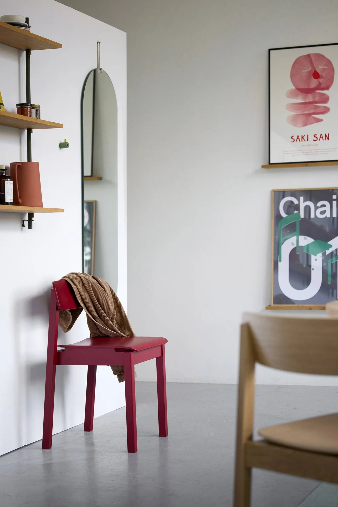 Everyday Chair Stuhl, Purple red MOEBE