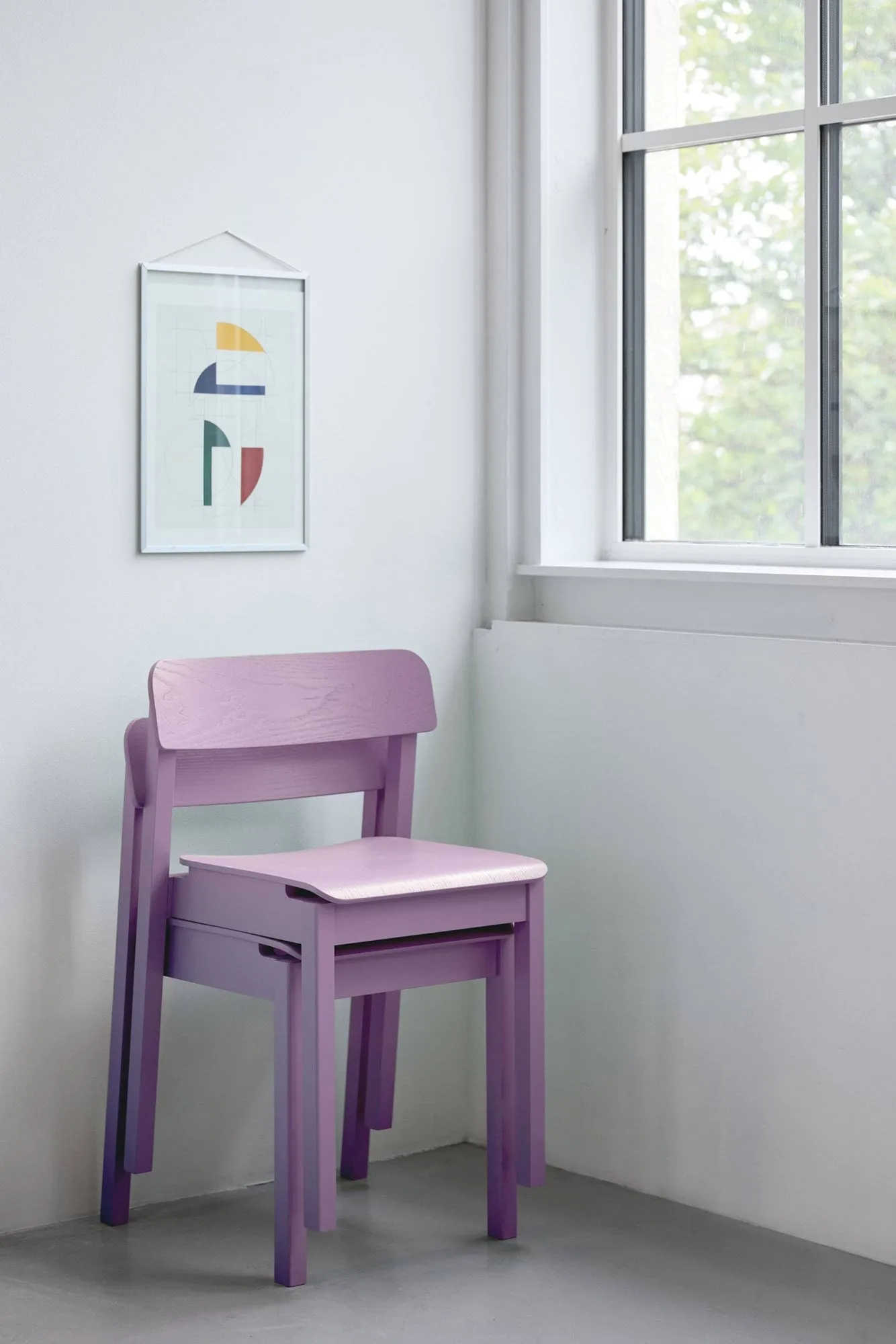 Everyday Chair Stuhl, Soft lavender MOEBE
