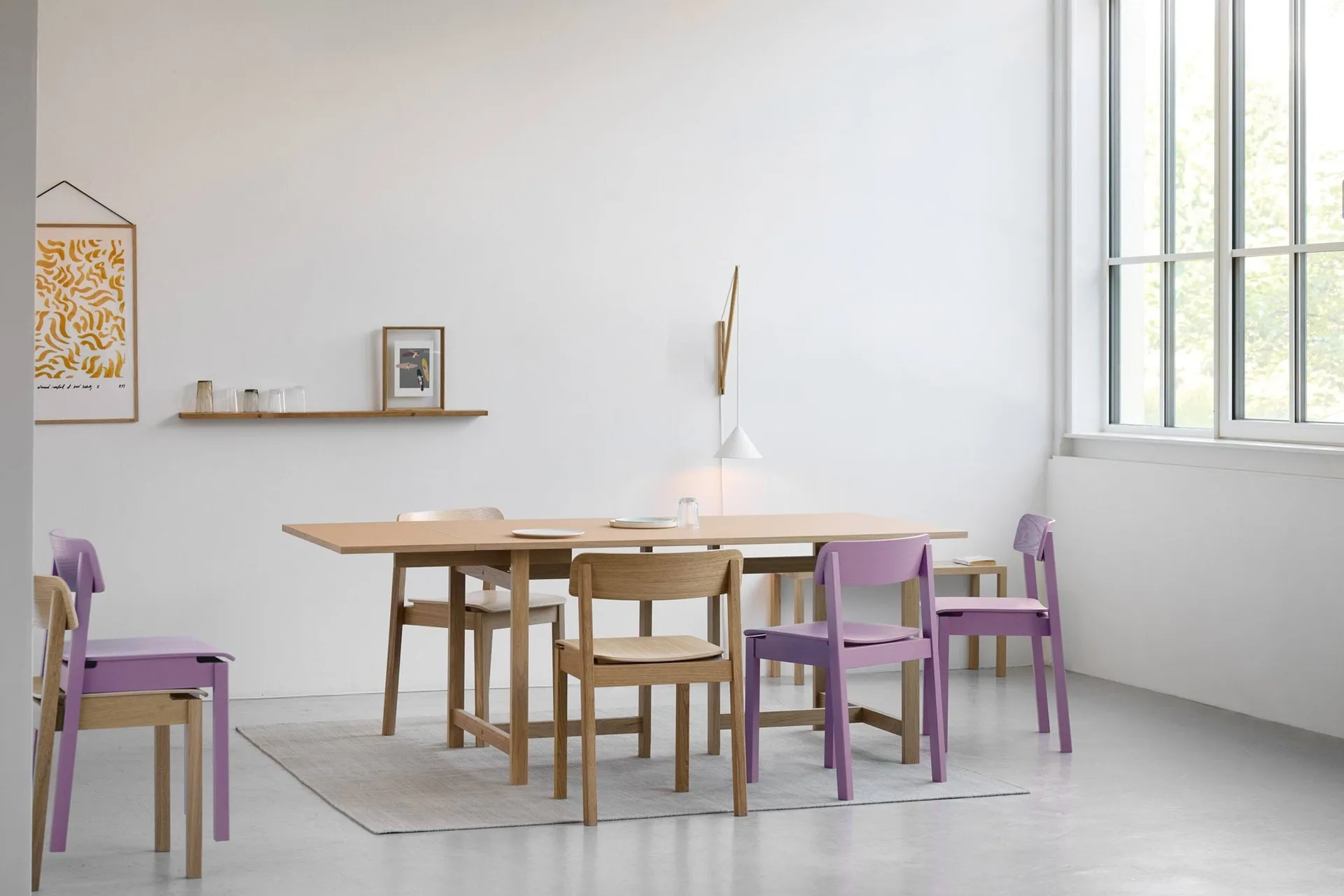 Everyday Chair Stuhl, Soft lavender MOEBE