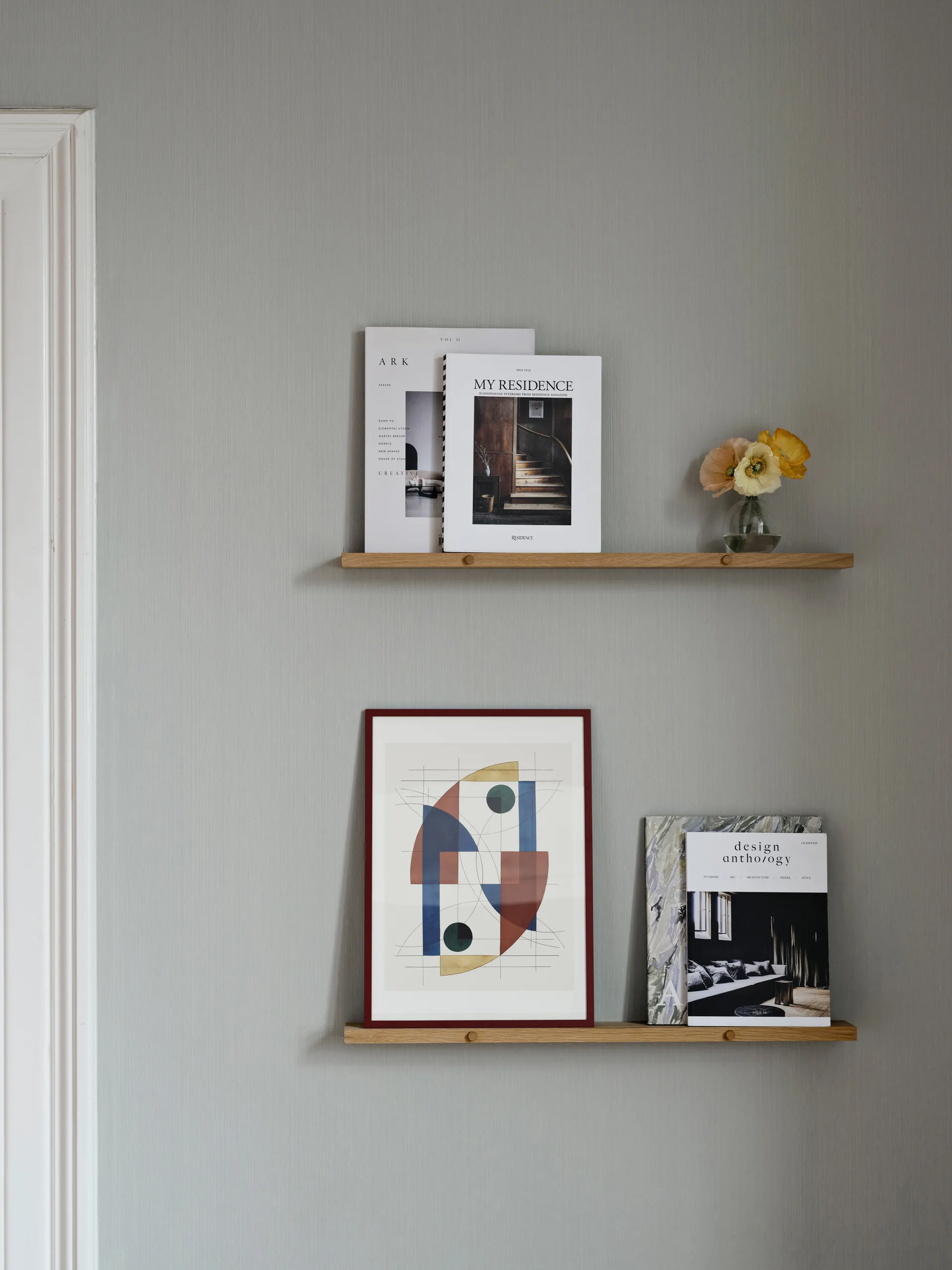 Gallery shelf Bilderleiste 70cm, Eiche MOEBE