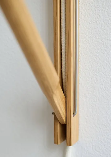 Hängende Wandleuchte - Eiche-weiß - MOEBE