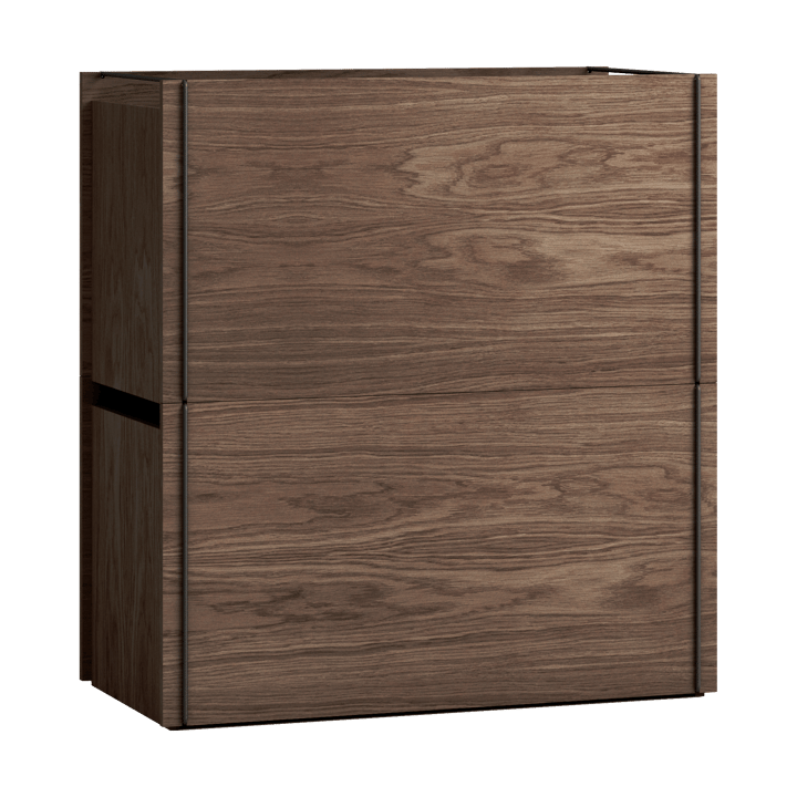 Moebe Aufbewahrungsbox, Smoked oak-black MOEBE