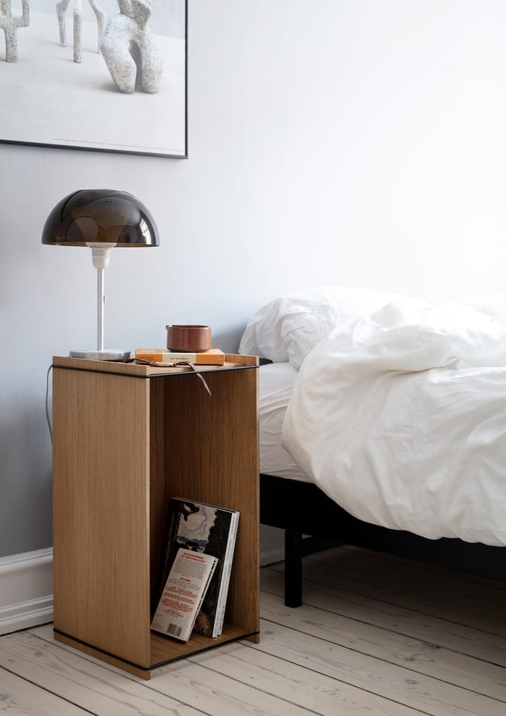 Moebe Aufbewahrungsbox, Smoked oak-black MOEBE