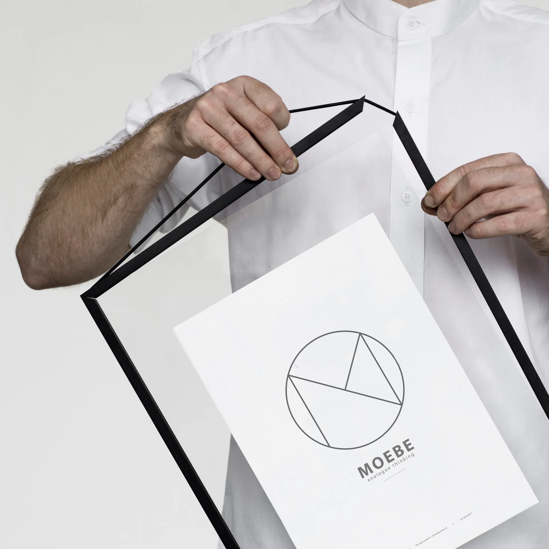 Moebe Frame A3 31,7x44 cm, Schwarz MOEBE