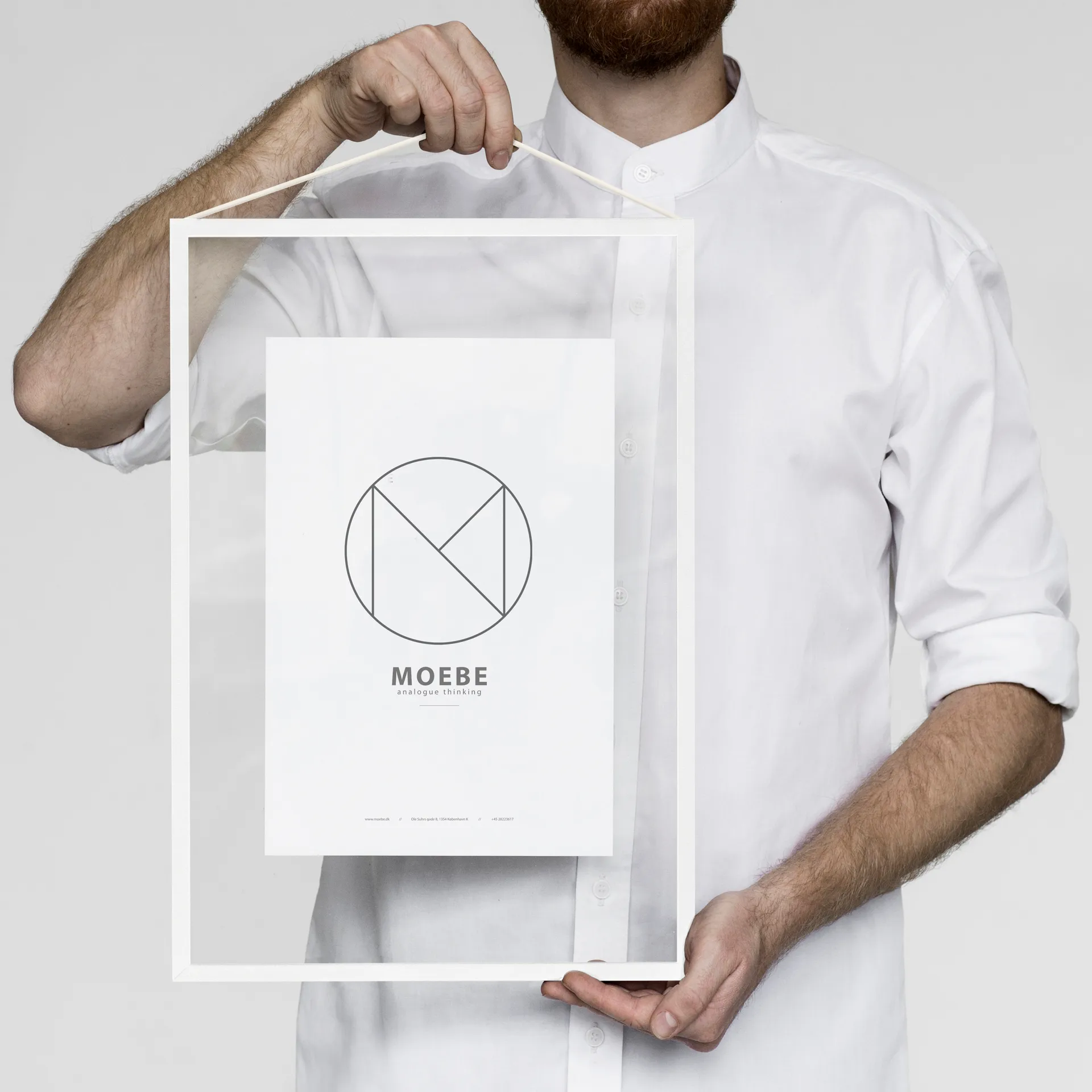 Moebe Frame A3 31,7x44 cm, Weiß MOEBE