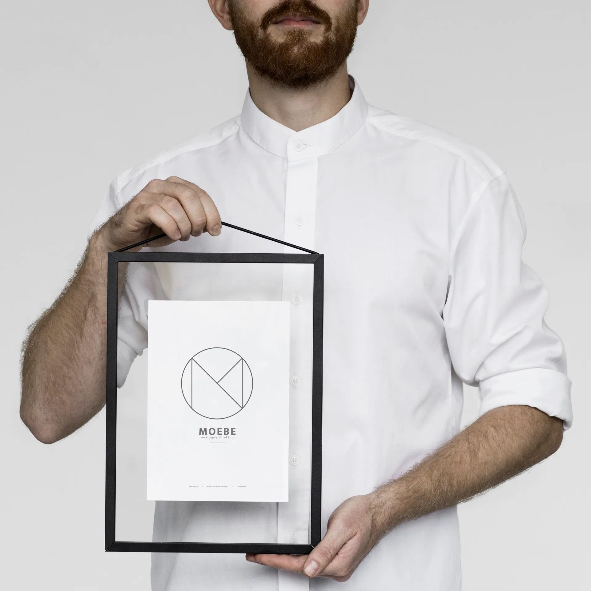 Moebe Frame A4 23x31,7 cm, Schwarz MOEBE