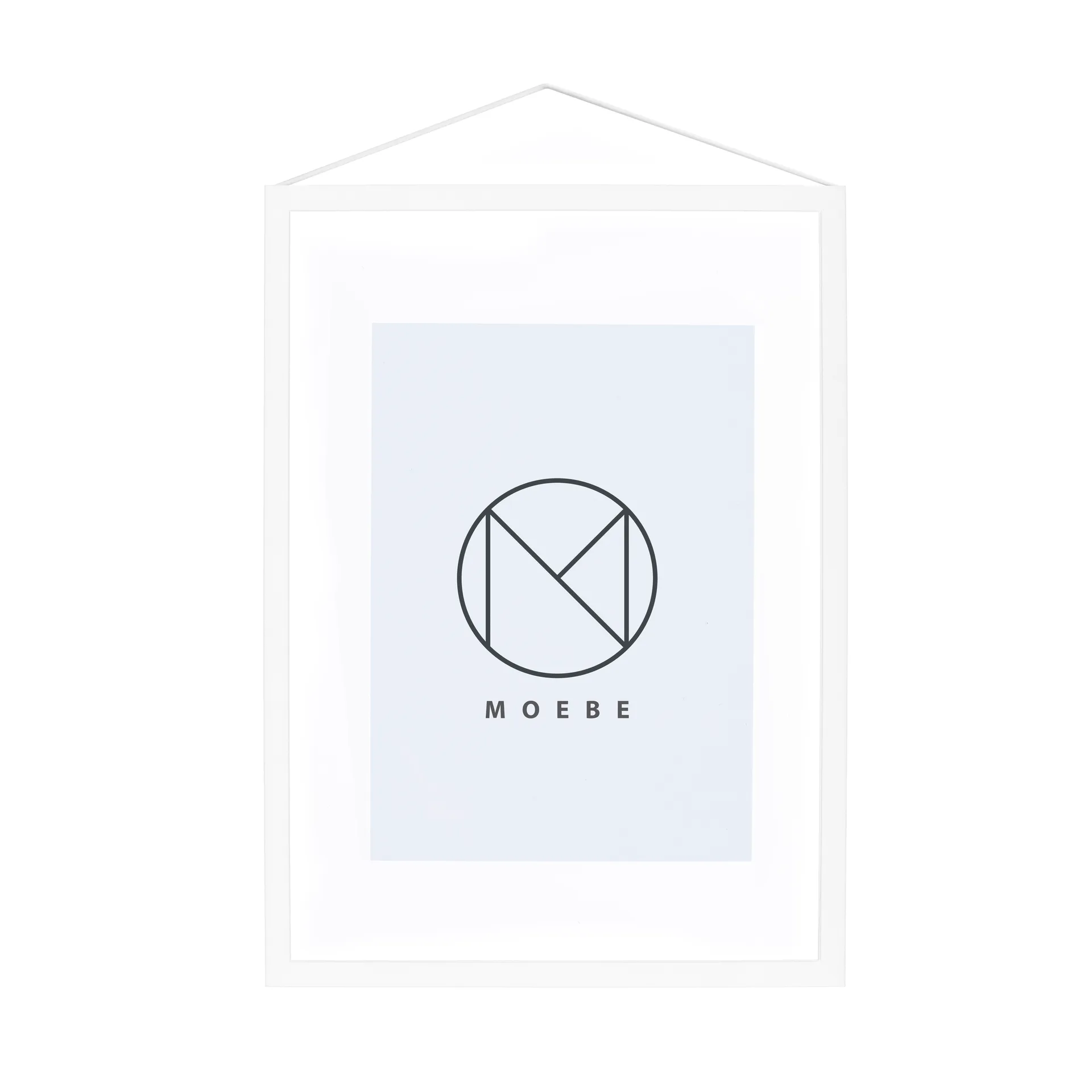 Moebe Frame A4 23x31,7 cm, Weiß MOEBE