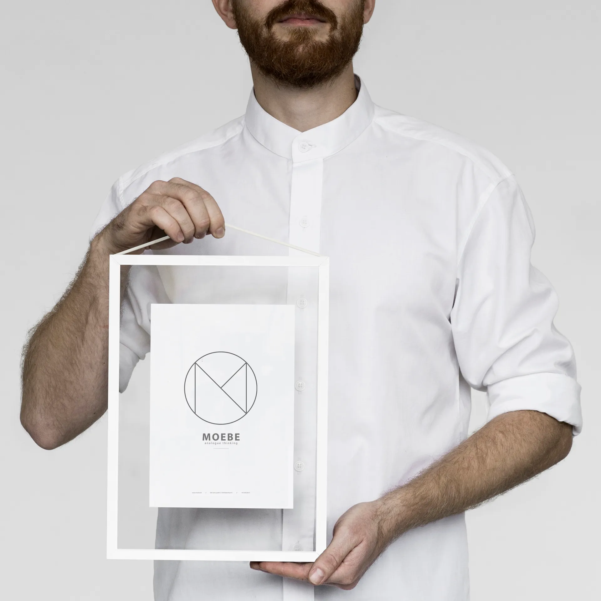 Moebe Frame A4 23x31,7 cm, Weiß MOEBE